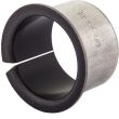 Straight bushing Steel/PTFE with flange