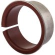 Straight bushing Stahl/Spezial PTFE with flange